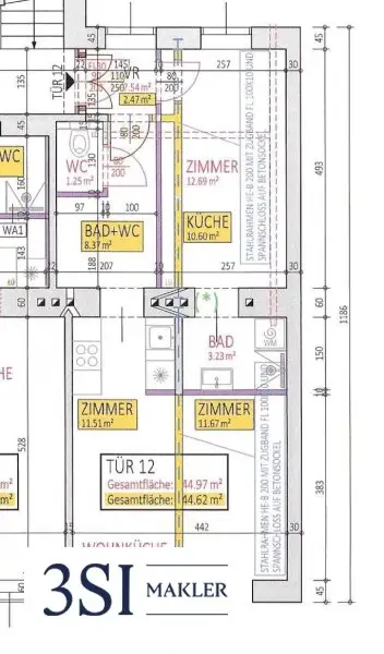 Erstbezug in ruhiger Lage mit Grünblick – sanierte Altbauwohnung am Laubeplatz