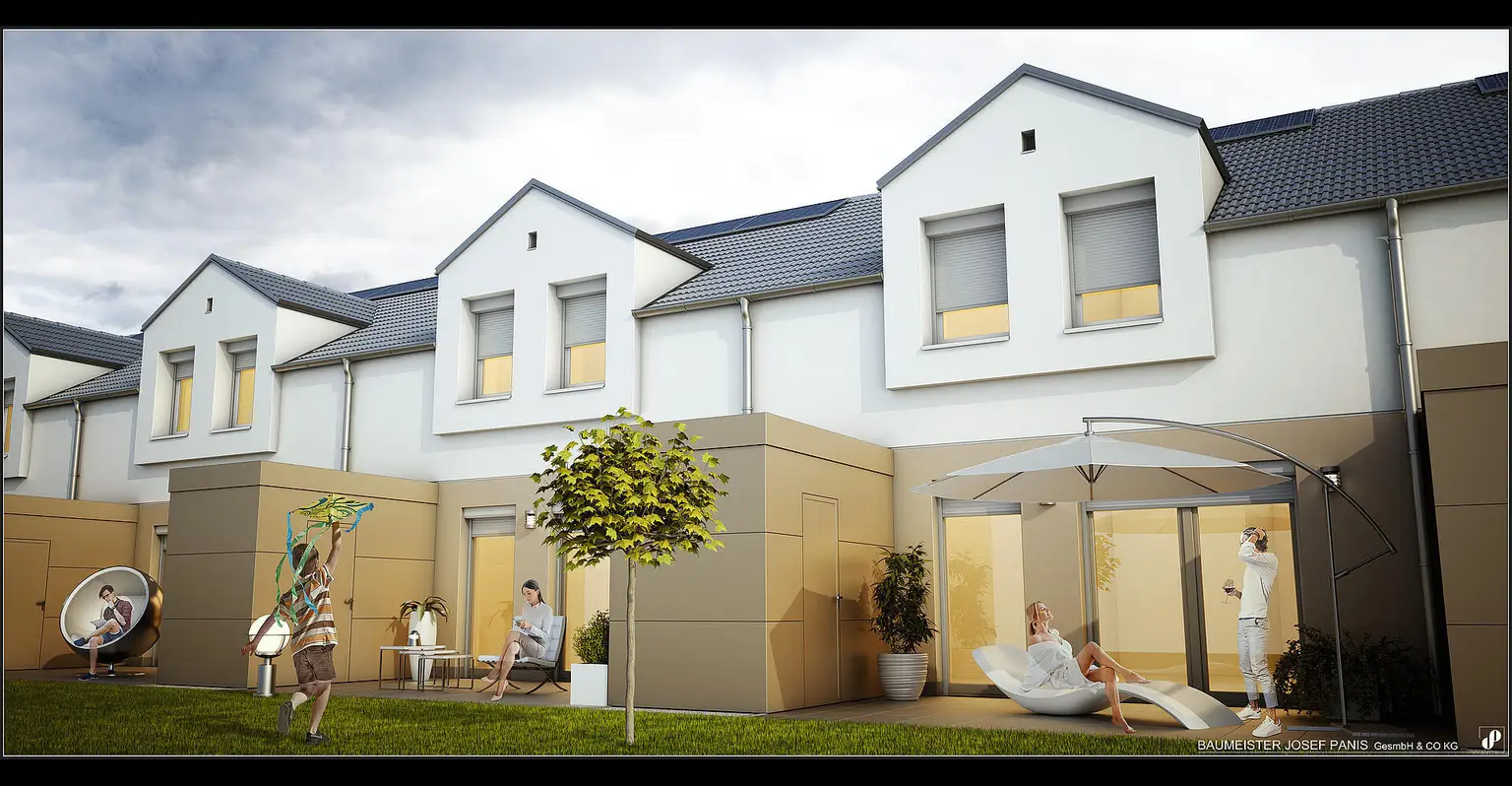 Freifinanzierte Reihenhäuser in Lanzenkirchen - Ortsteil Kleinwolkersdorf