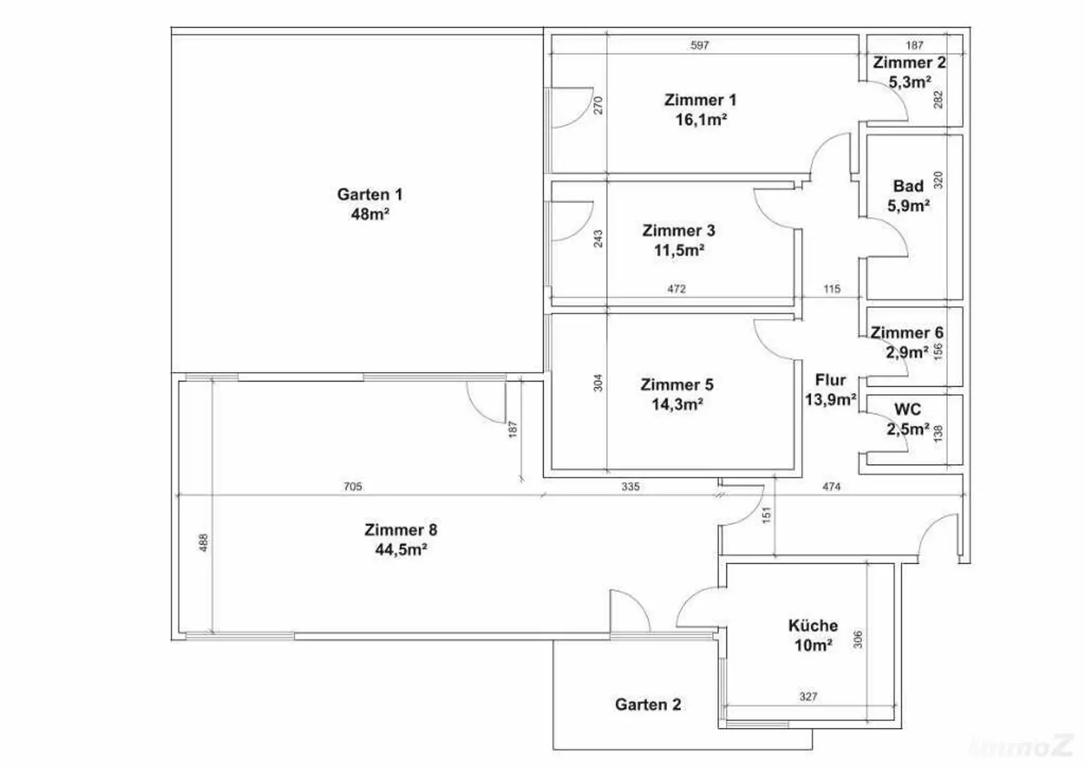 Best Lage St.Peter Graz     Gartenwohnung, 129m²  4,5 Zimmer