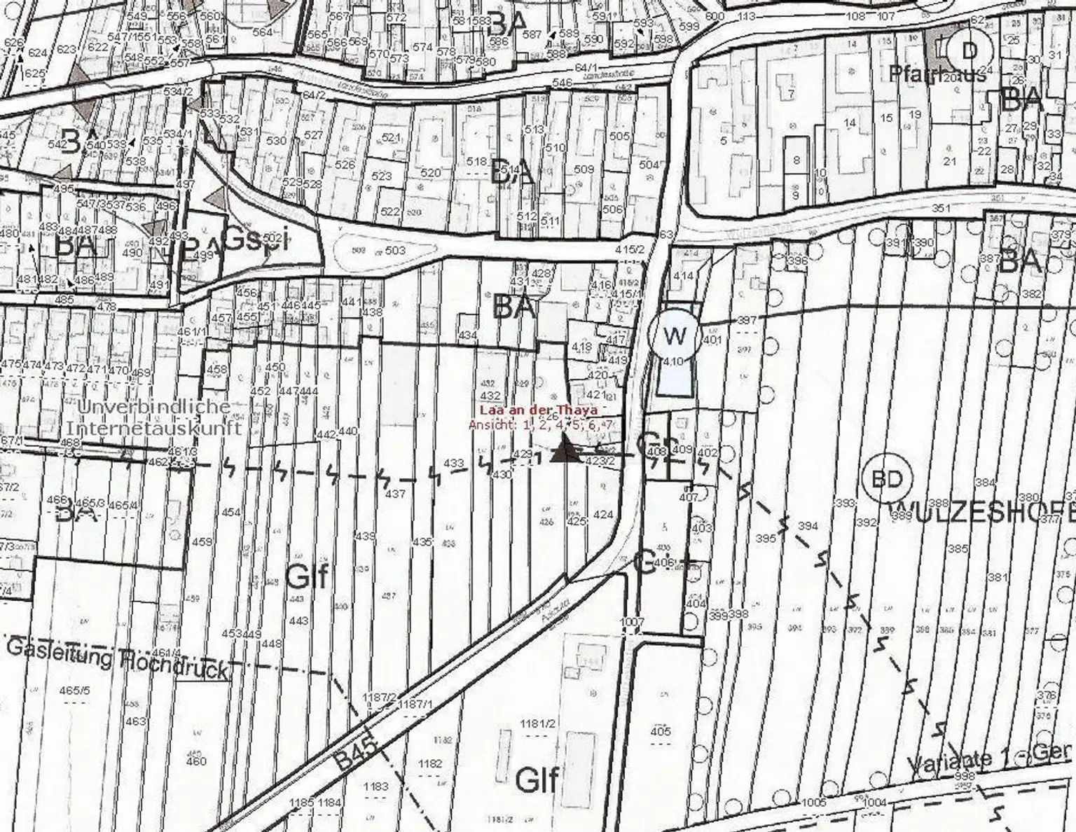 Baugrundstück im Norden des Weinviertels