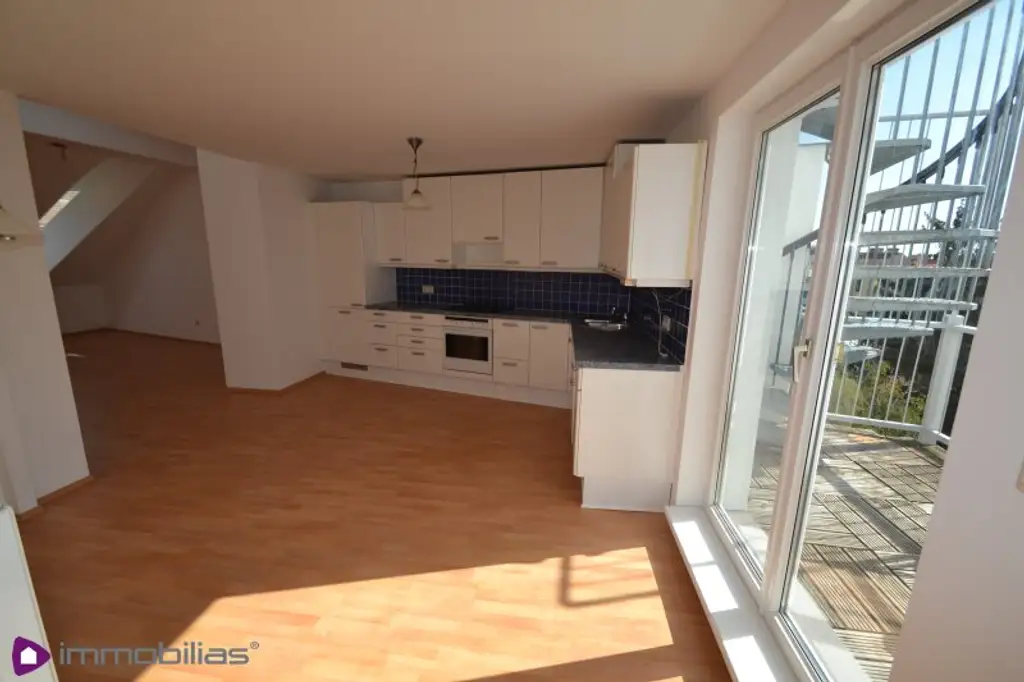 Blick von der Dachterrasse in die Ferne....