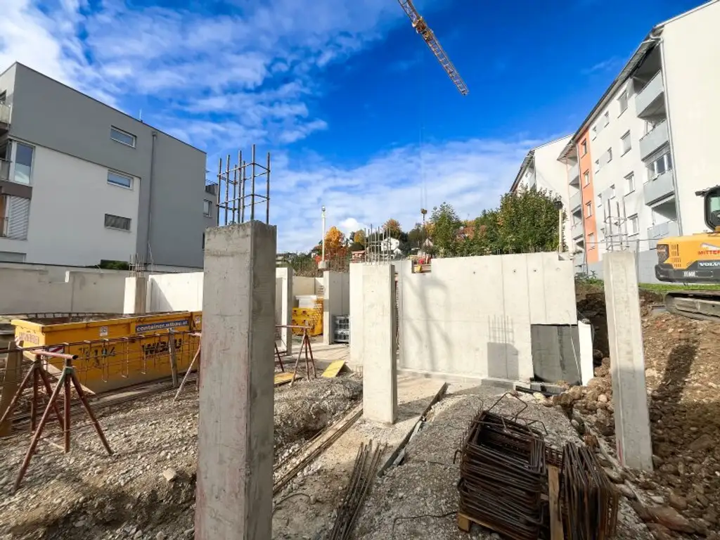 PROVISIONSFREI: Erstbezug in Steyr: 3-Zimmer-Wohnung mit Terrasse!!