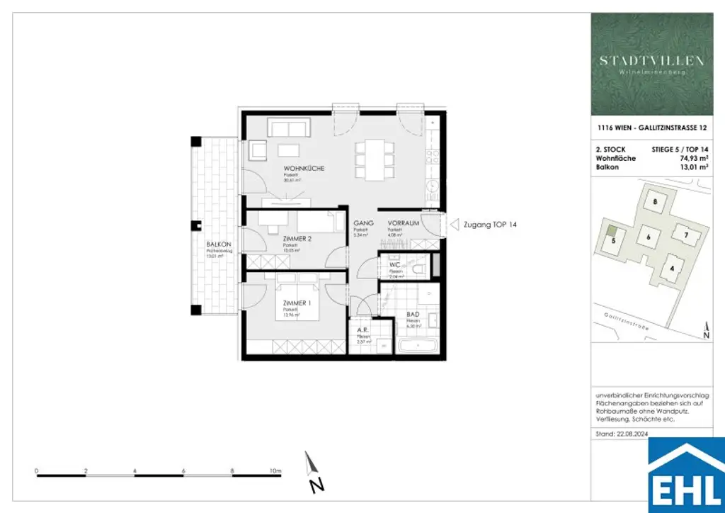 Parkvillen im Wilhelminen-Cottage