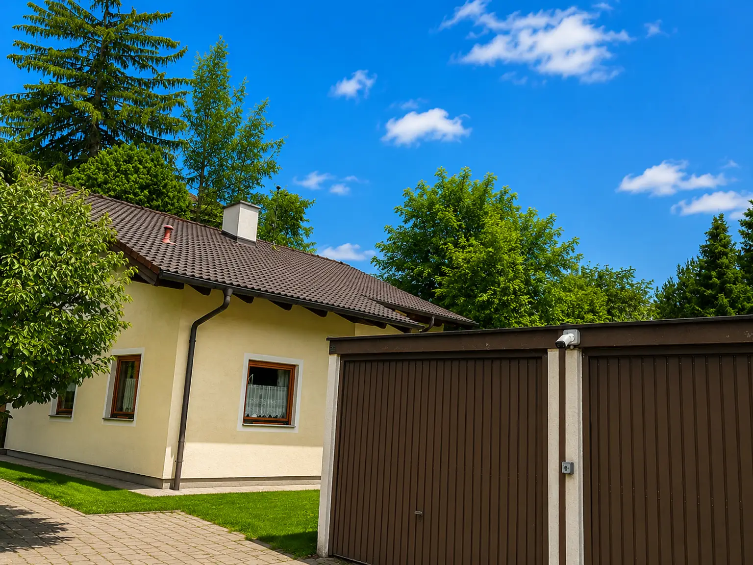 Garage für zwei Autos