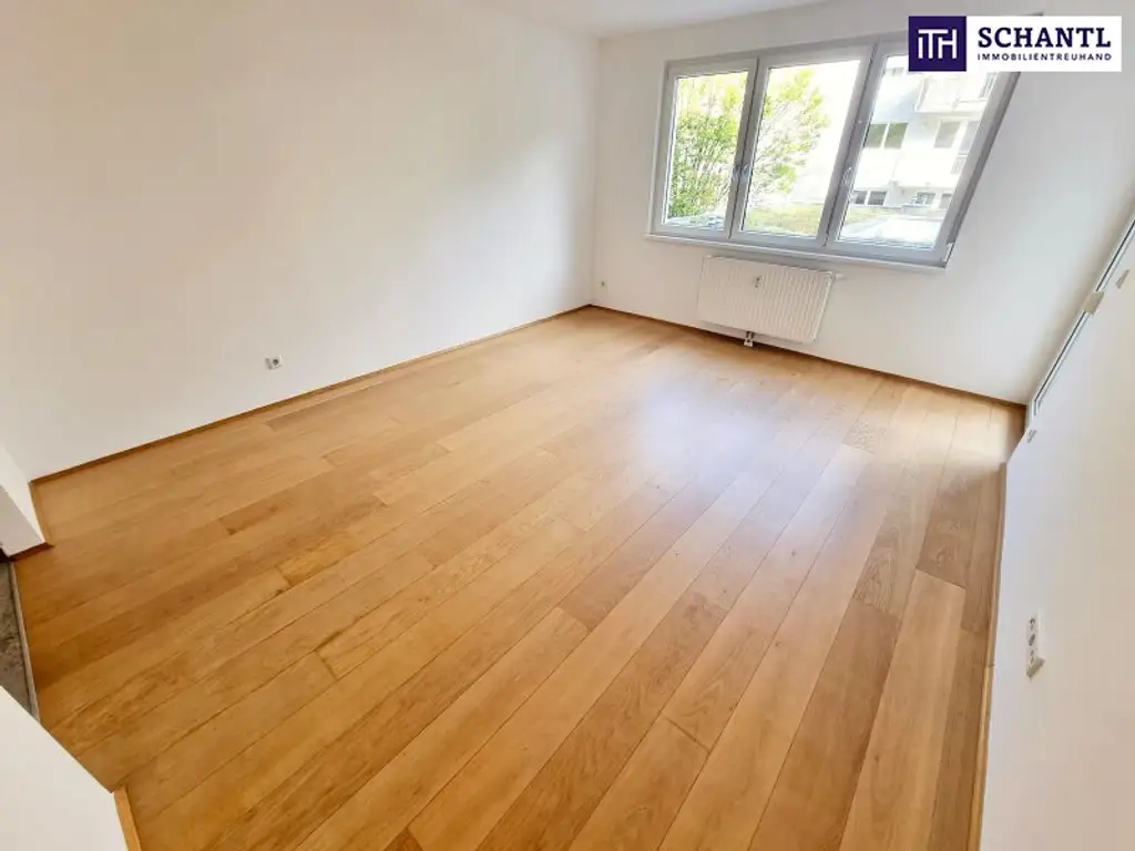 Klein wohnen - groß genießen! Hofseitige Neubauwohnung mit Balkon und Grünblick! Perfekte Raumaufteilung + Beste Vermietbarkeit + Garagenplatz optional! Jetzt zugreifen!