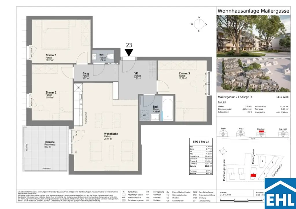 4-Zimmer-Familienhit in "THE ARROW"