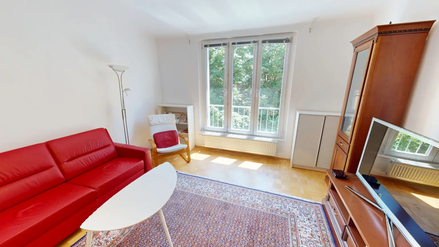 Ruhige 3-Zimmer-Wohnung mit Blick ins Grüne