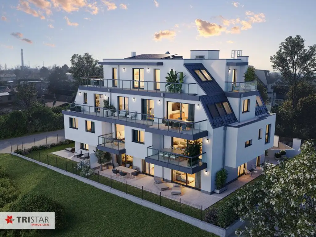 Moderne Gartenwohnung in 1220 Wien: Erstbezug mit Terrasse, 3 Zimmer, 749.900 €!