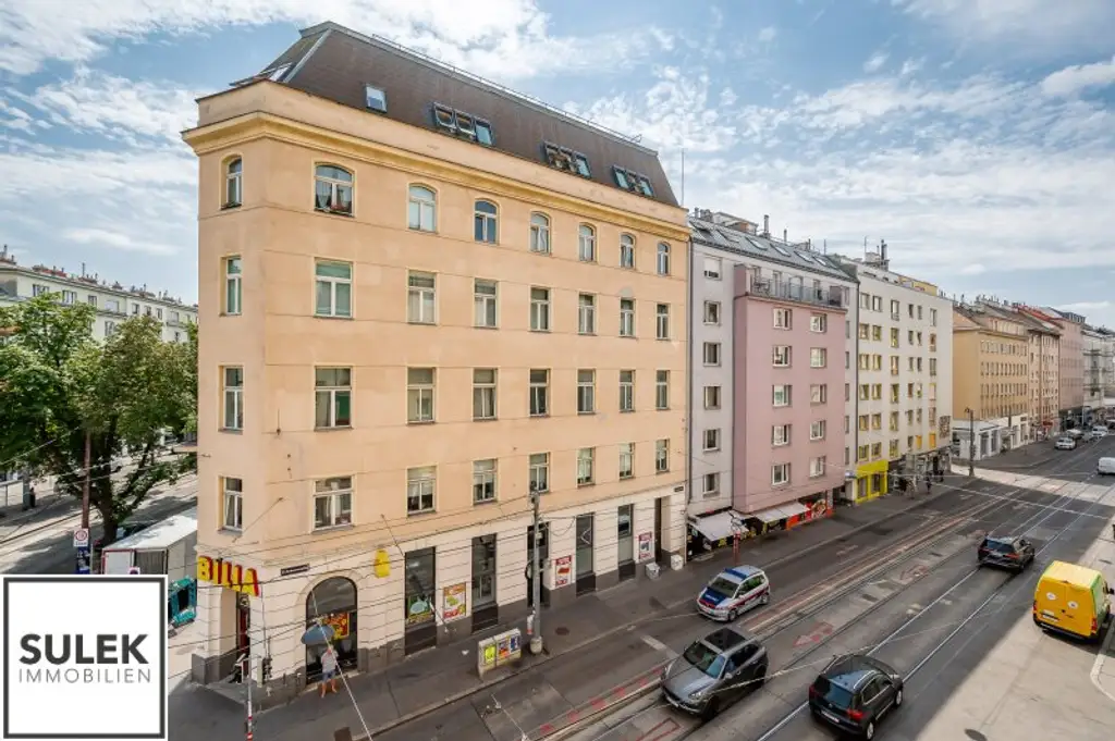 Erstbezug nach Generalsanierung in der Taborstraße 63 - perfekt angebunden: 3 Zimmer inkl. Wohnküche + Balkon