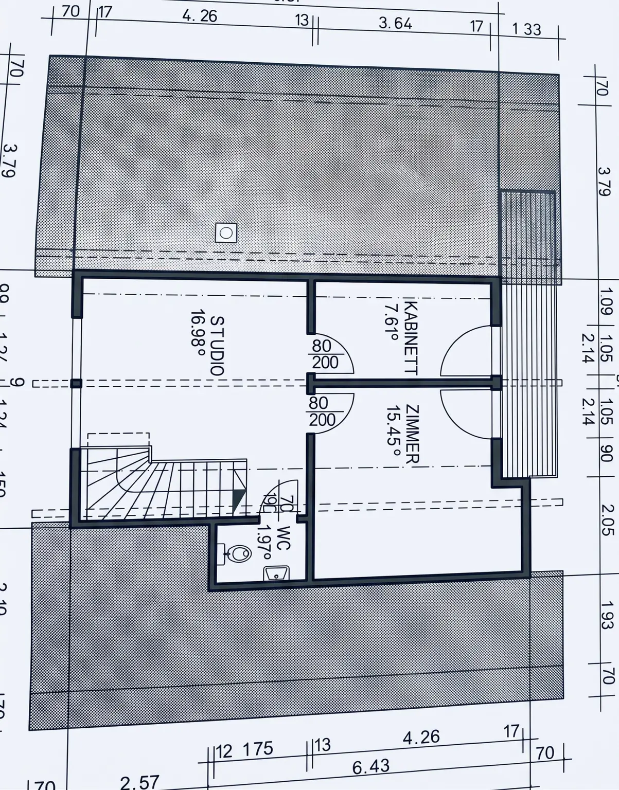 Plan Obergeschoss