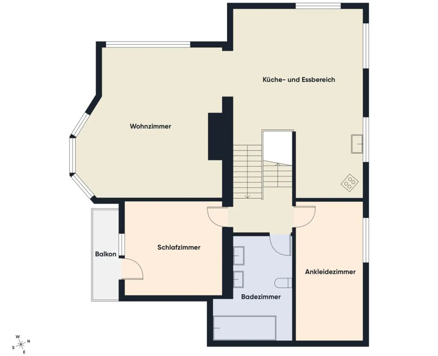 Grundriss ohne Maßstab - EG