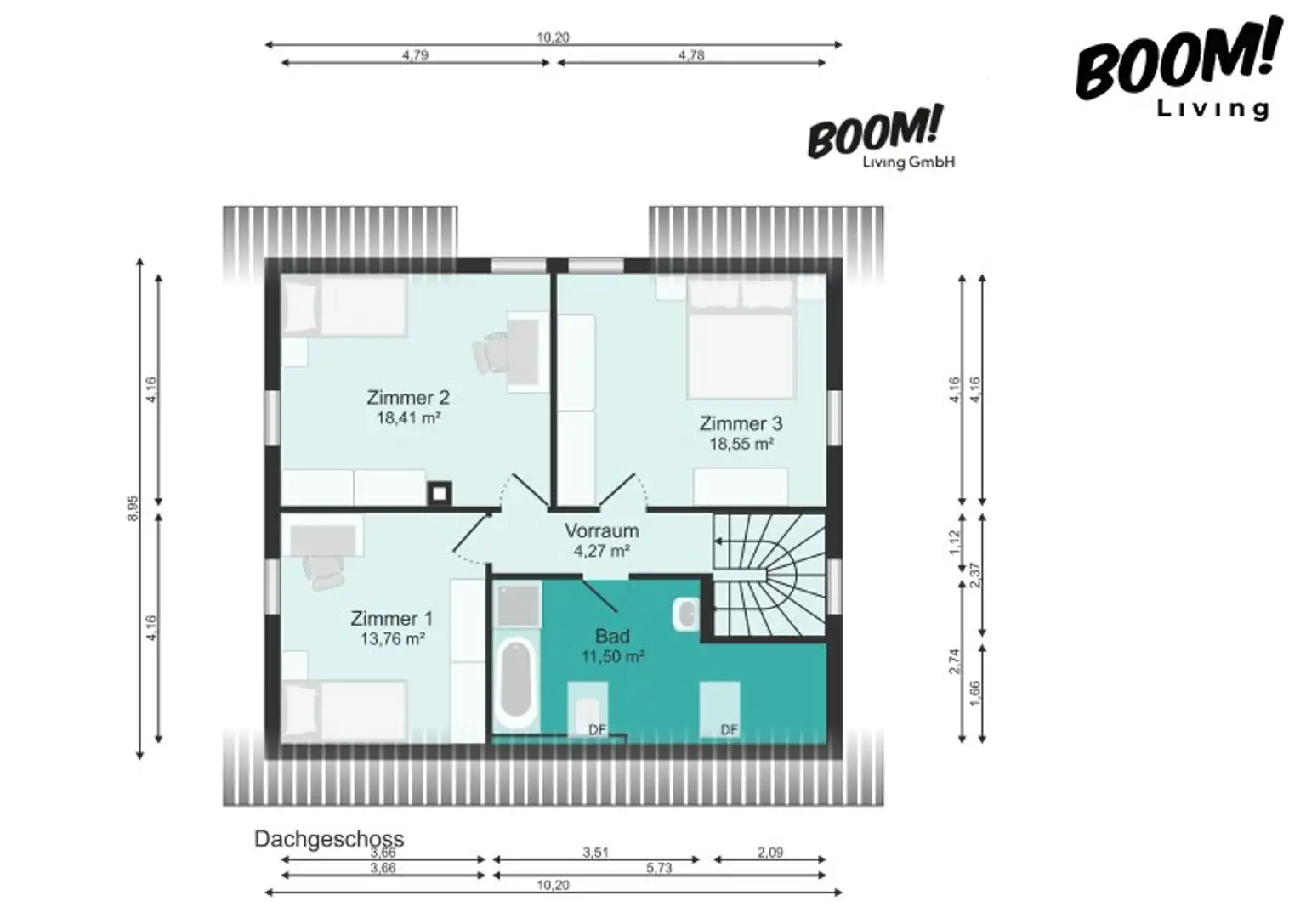 Plan- Obergeschoss