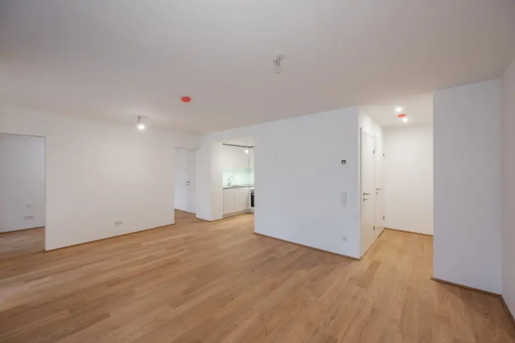 EDUART-Die Kunst des Wohnens: Hochwertiger 2-Zimmer NEUBAU-ZWEITBEZUG im Erdgeschoss! (6/1)