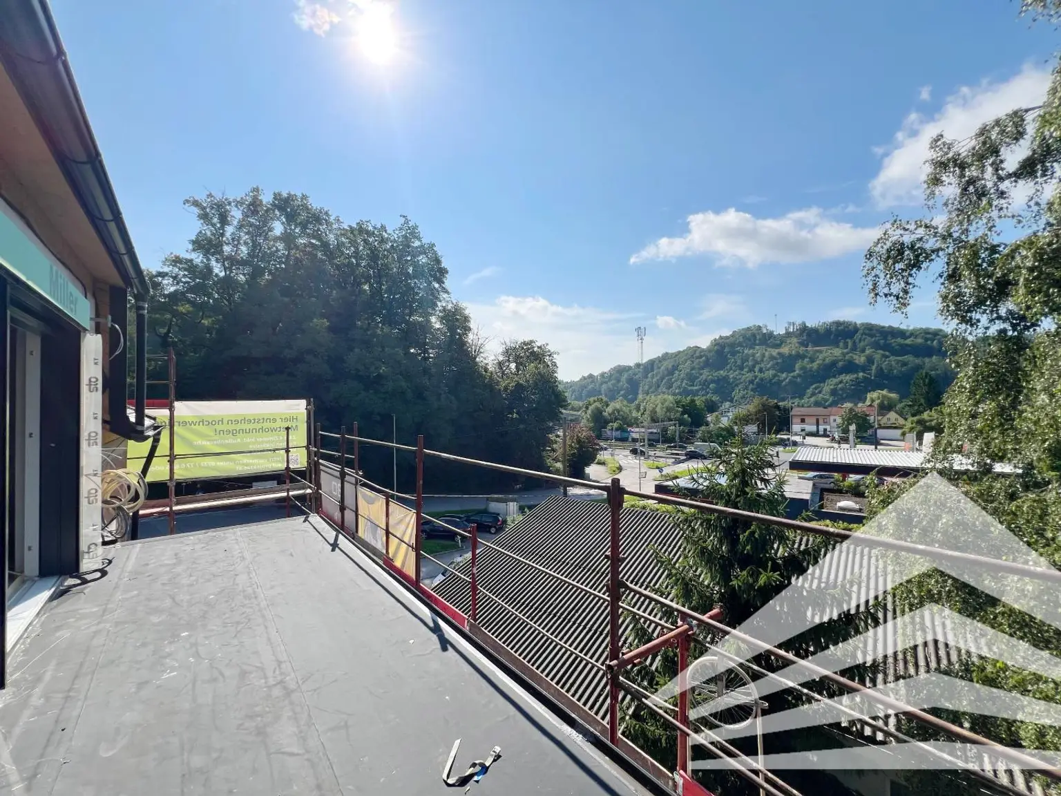 Außergewöhnliches 4-Zimmer Penthouse mit großem Balkon in Puchenau!