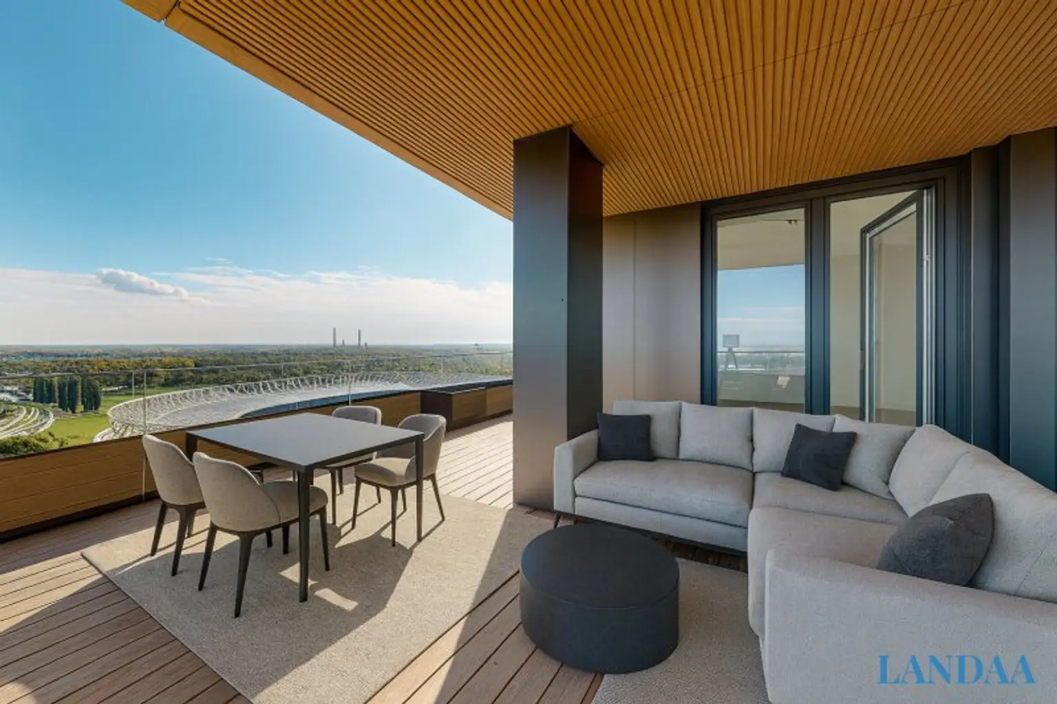 Exklusive 2-Zimmer-Wohnung mit Panorama-Blick & Concierge-Service