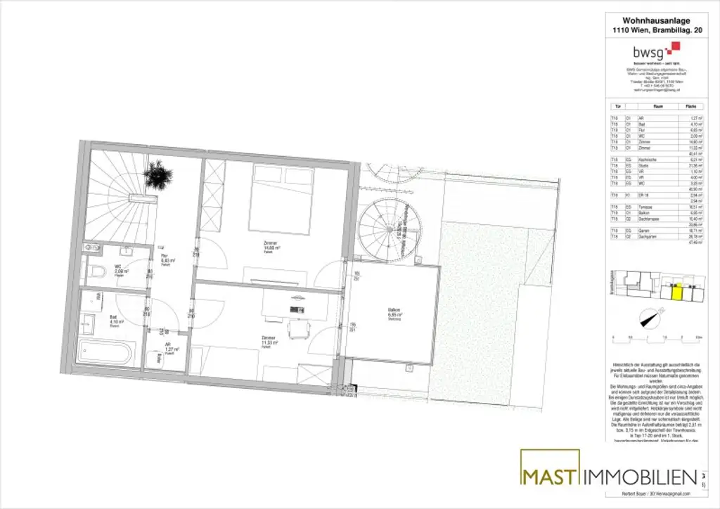 *NEU* Town-House mit bis zu 3,1 m Raumhöhe und Dachterrasse
