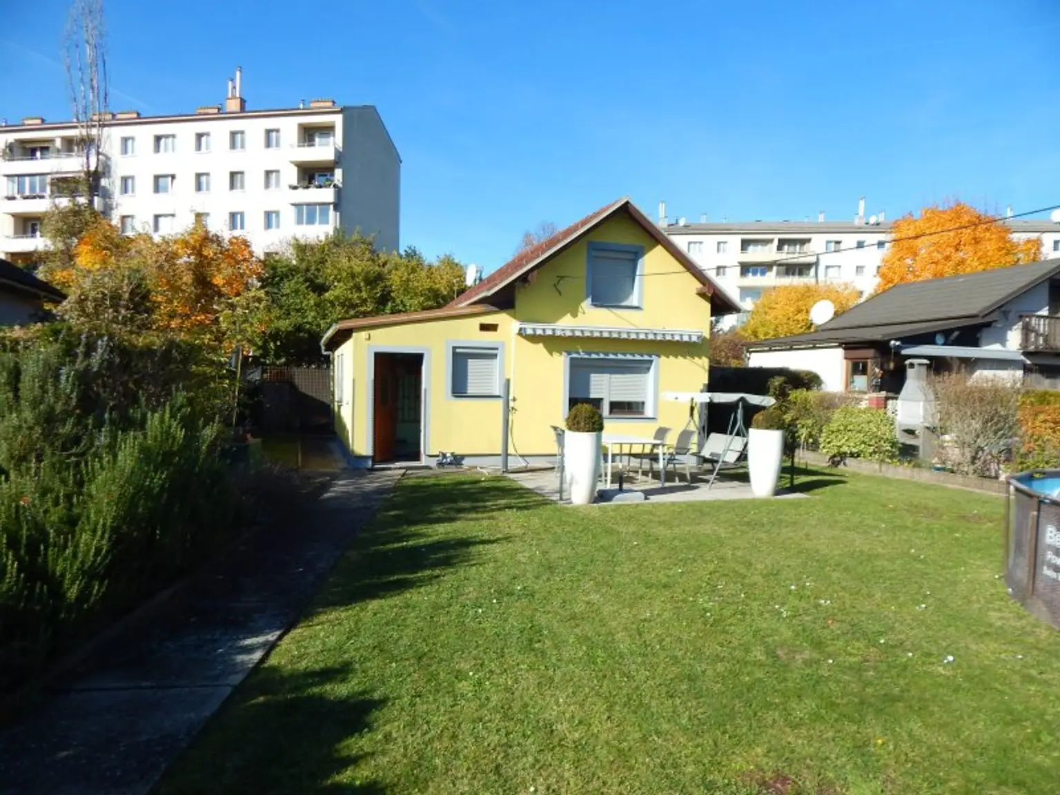 Ihr Traumhaus mit Garten und Pool in Ruhelage - Gepflegte Kleingartensiedlung, ganzjähriges Wohnen möglich
