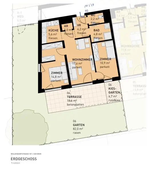 PROVISIONSFREI - Aspern Flats 101 - Ihr Traum vom Eigenheim im Grünen