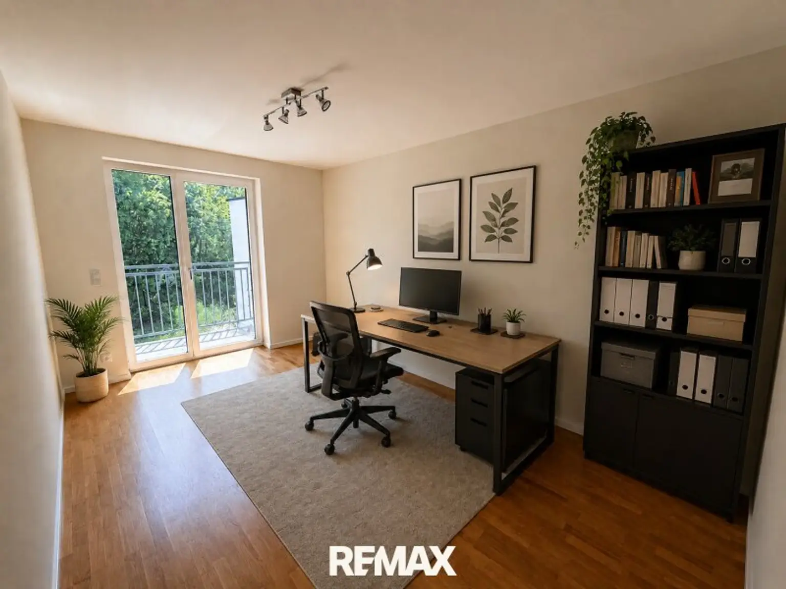 Arbeitszimmer (virtuell eingerichtet)