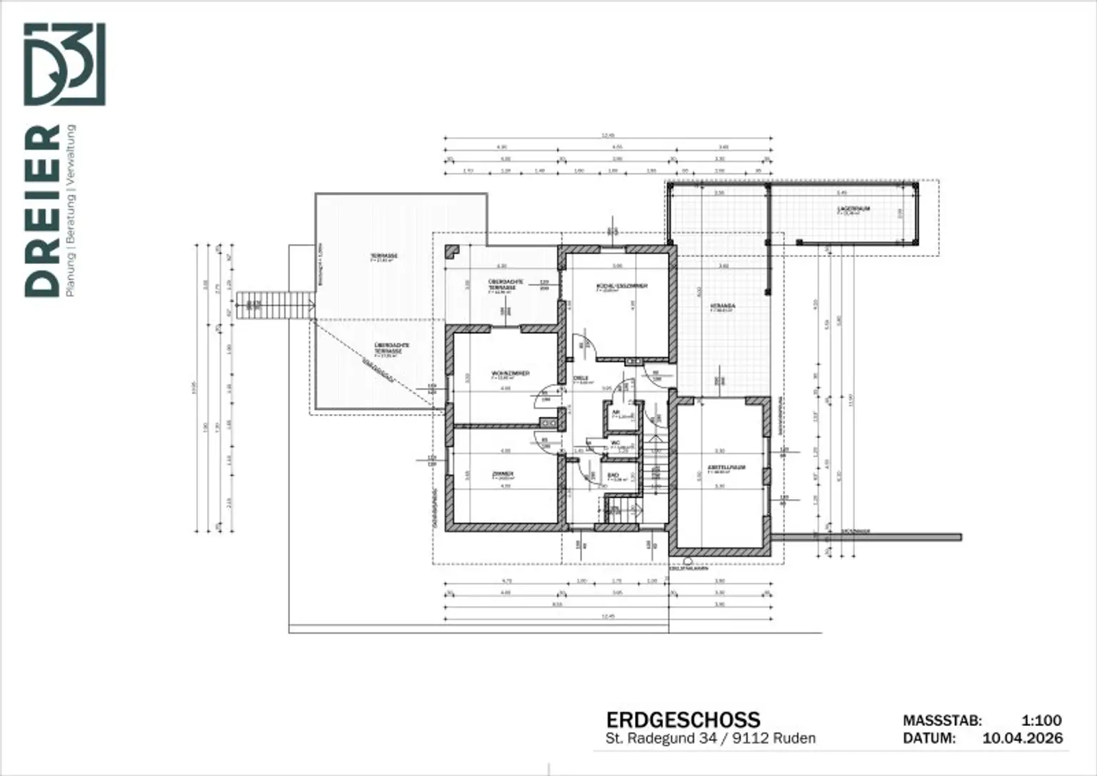 Teilsaniertes 140m² Wohnhaus mit 1.012m² schönem Grundstück in Ruden bei Völkermarkt - St. Radegund