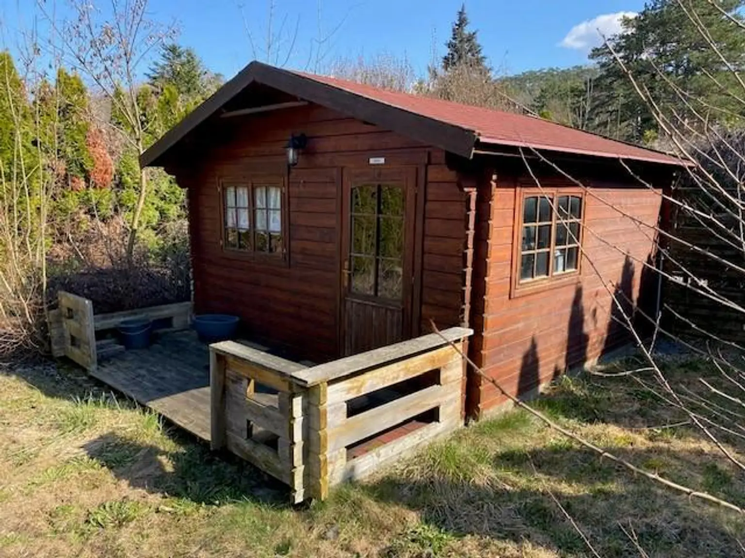 Gartenhaus mit Sauna