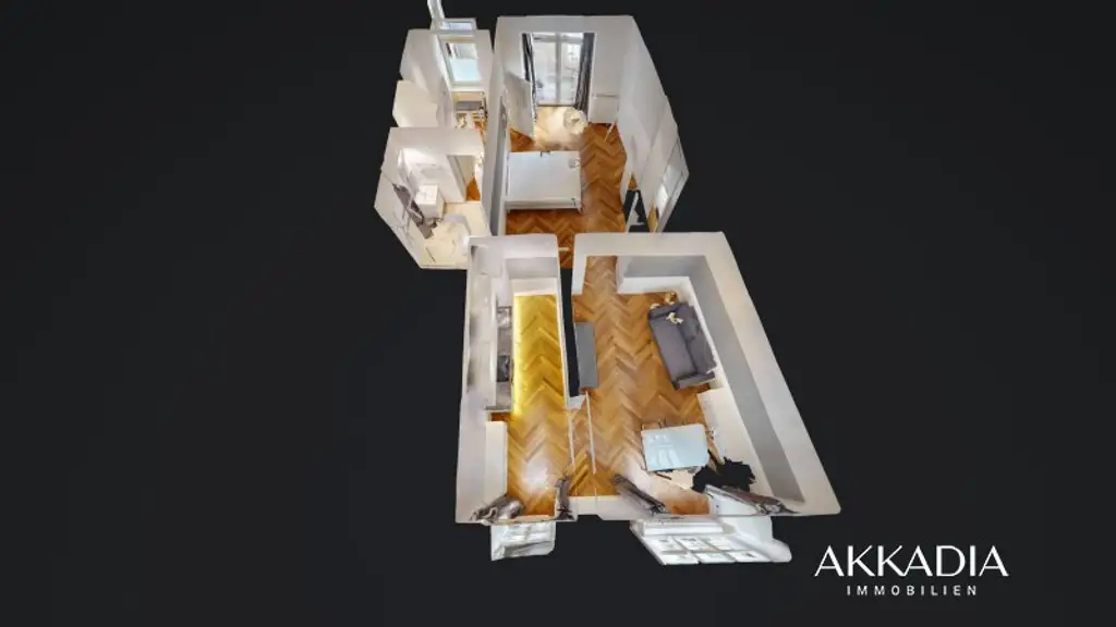 Entspannter Wohnalltag: 2-Zimmer-Wohnung