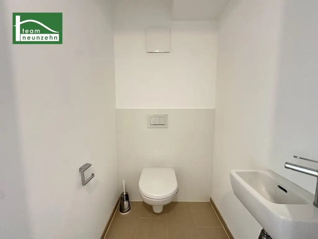 Moderne 2-Zimmer-Wohnung in zentraler Lage beim FAC-Platz, nur wenige Minuten von der S-Bahnstation Jedlersdorf entfernt