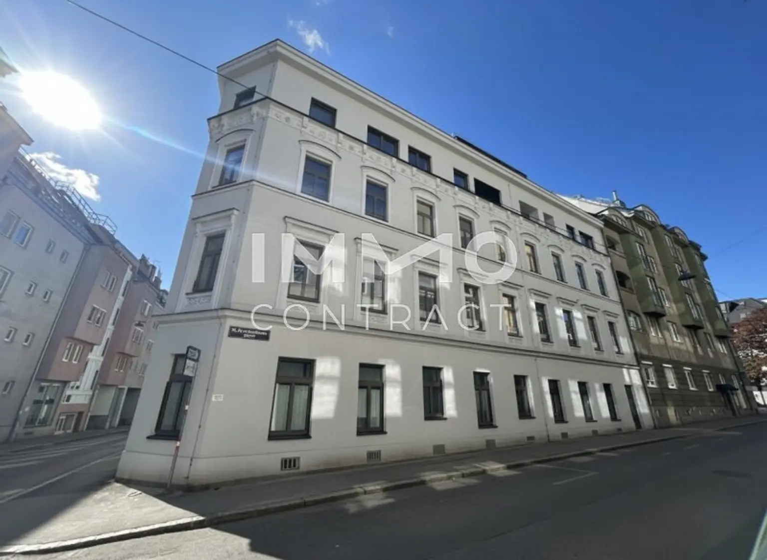 Seitenansicht Fassade