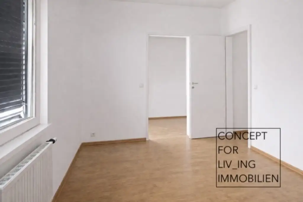 Grünblick. Südseitige 4 Zimmer-Wohnung plus Wintergarten nahe Wörthersee. Keller. Garage. WG-Eignung. Vermietet bis 03/2027.