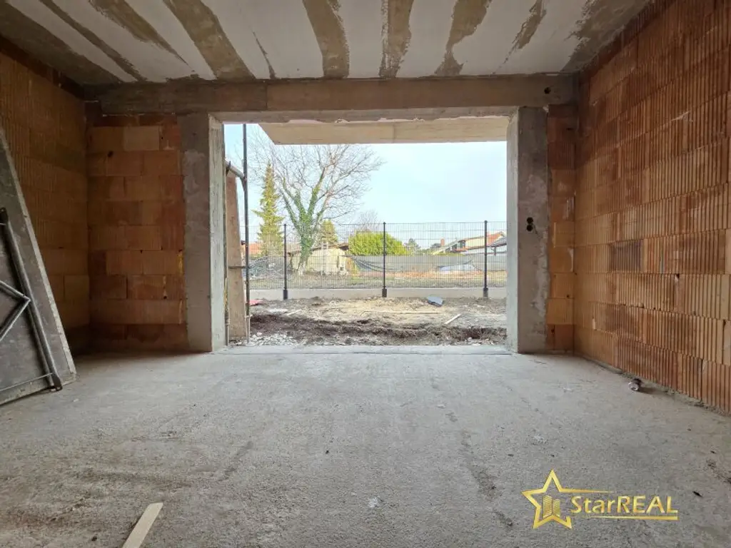 IN BAU! NÄHE GYM SIMONSGASSE. 5 ZIMMER-ZIEGELHAUS. KELLER. 90m² GARTEN. PHOTOVOLTAIK. TOP AUSSTATTUNG. PROVISIONSFREI für den Käufer.