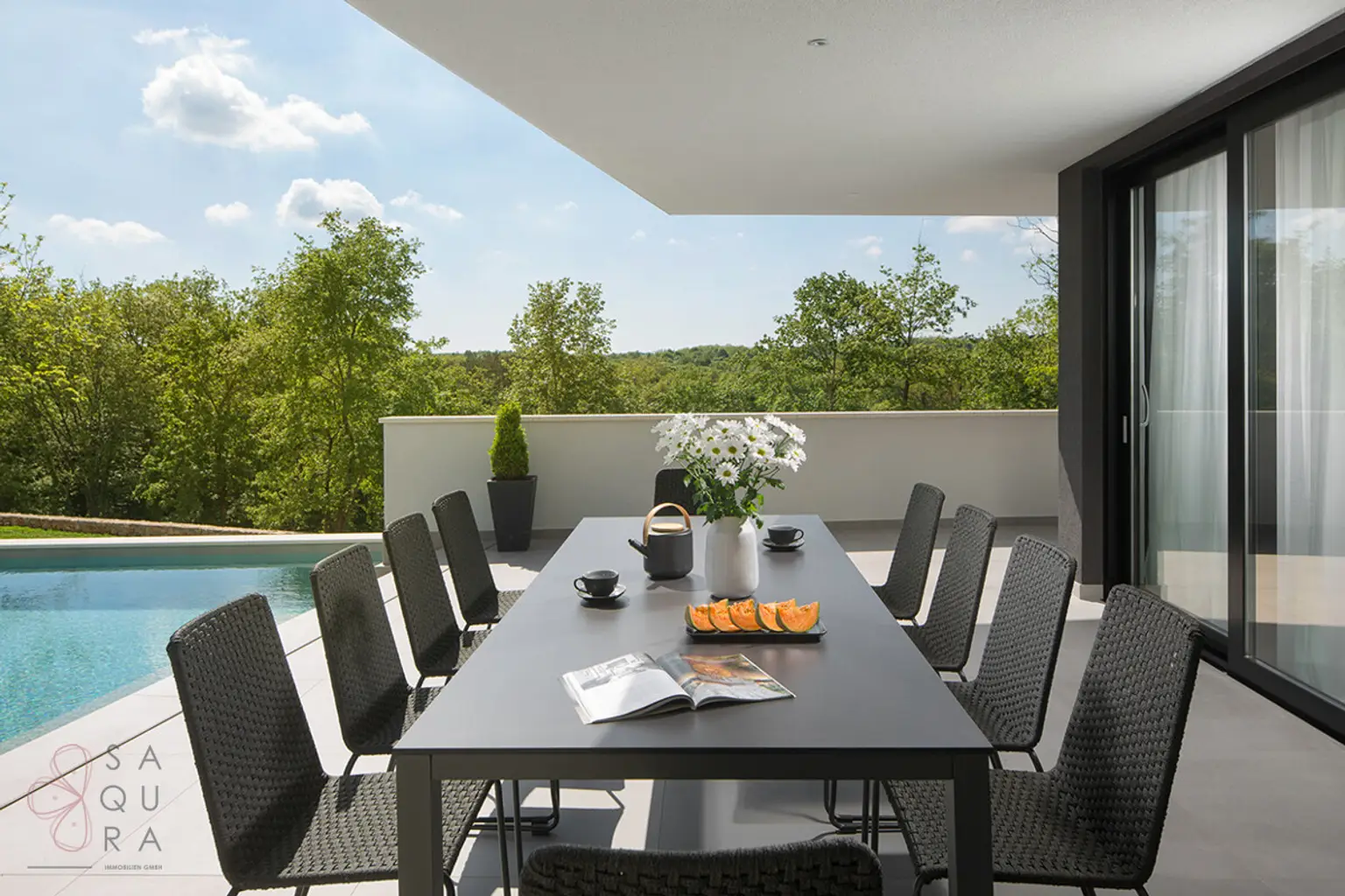 Zeitgenössische Villa in Pazin – Luxus, Privatsphäre und mediterrane Eleganz