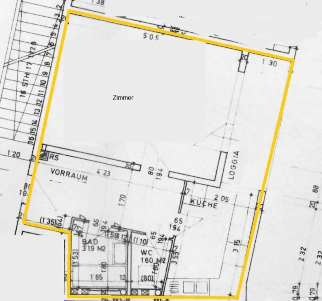 SONNENSCHEIN - 1 Zimmer mit Loggia direkt bei der U6