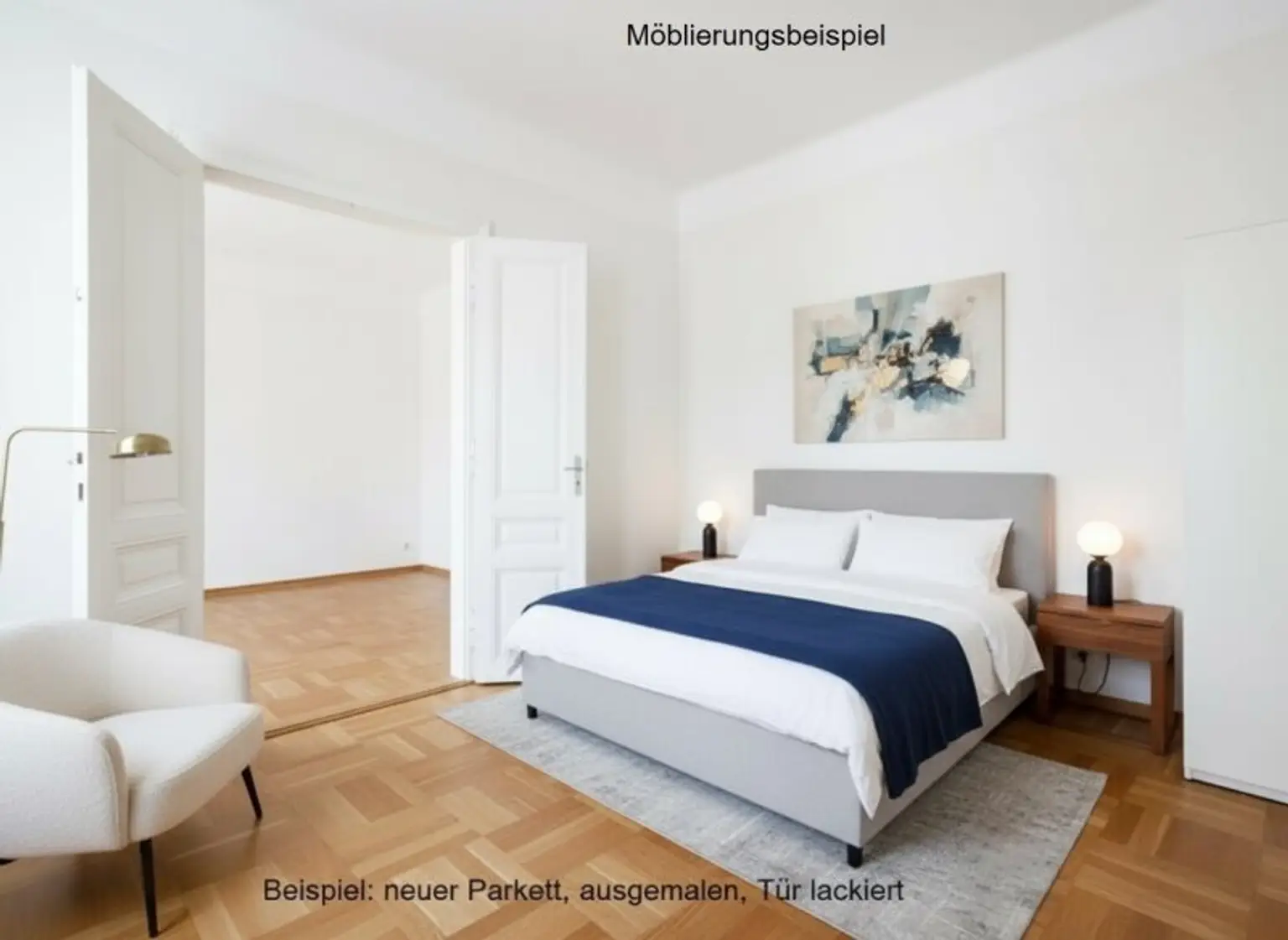 Unsanierte Wohnung in einem wunderschön sanierten Stilaltbau - Gaußplatz/Augarten