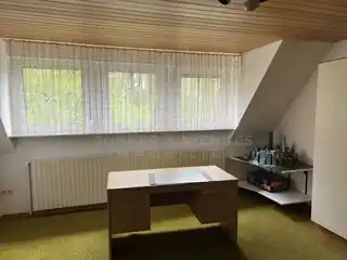 Schlafzimmer mit großer Gaube