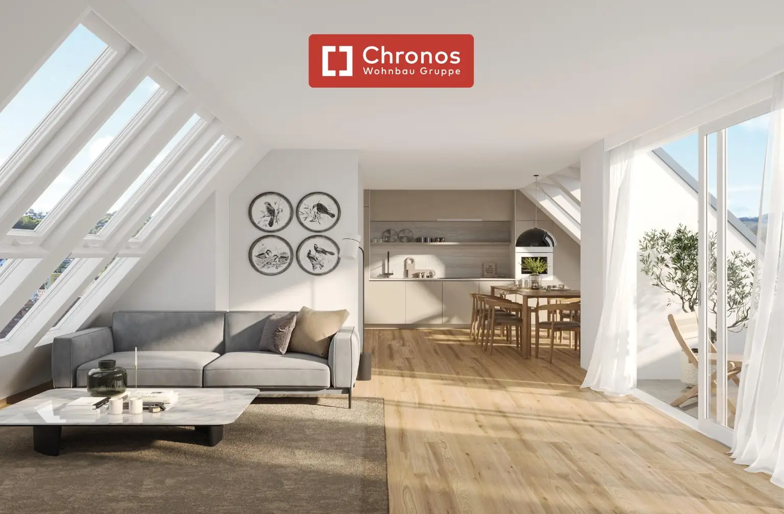 BAUBEGINN ERFOLGT! Neubau-Penthouse-Wohnung mit großen Fensterfläche am Laaerberg zwischen Löwygrube und Kurpark Oberlaa!