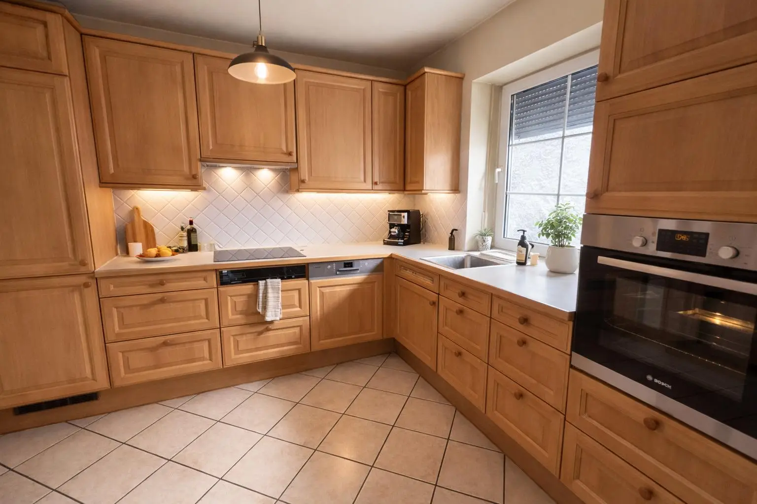 Küche (virtuell eingerichtet)