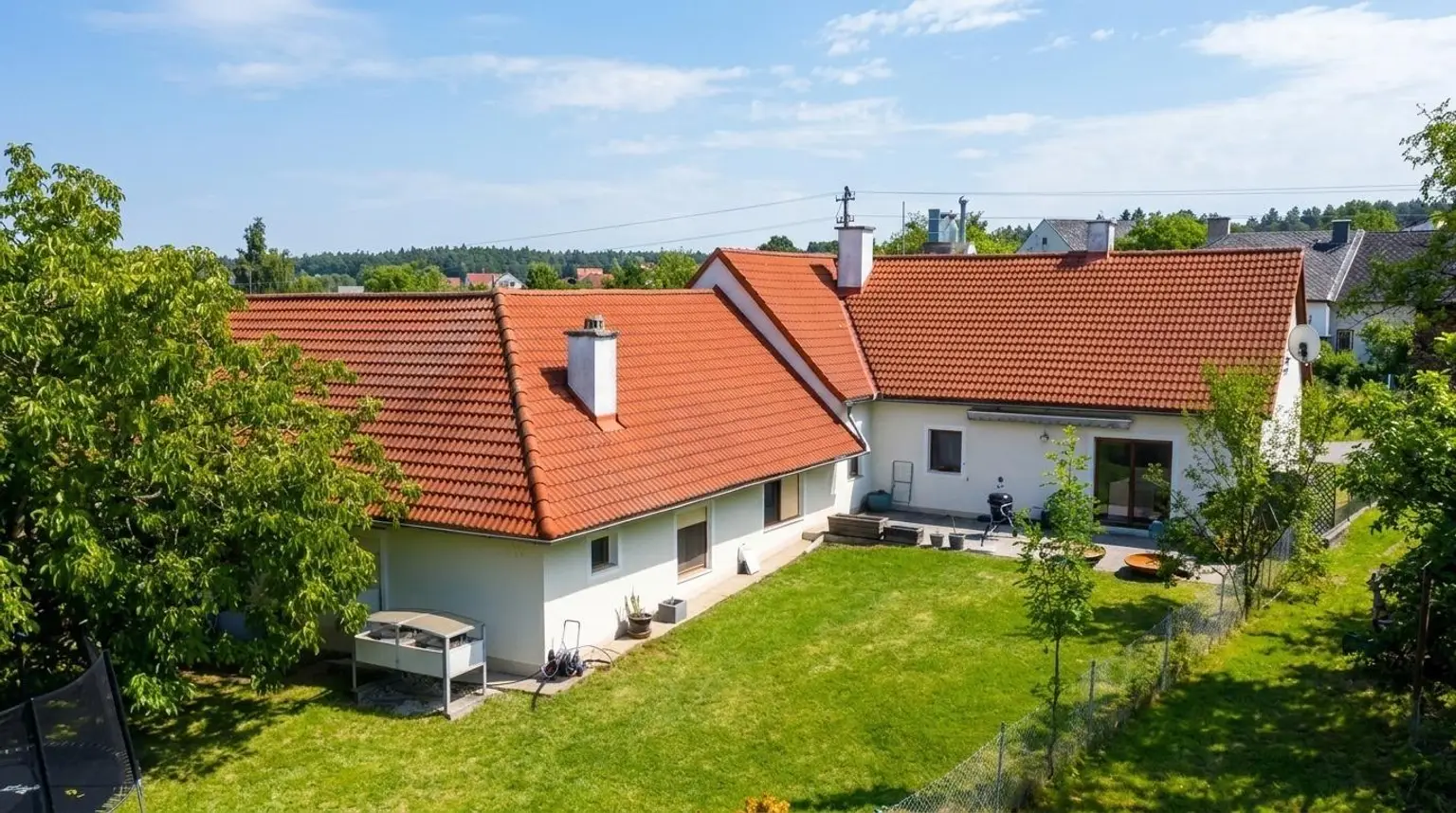 Haus mit Garten
