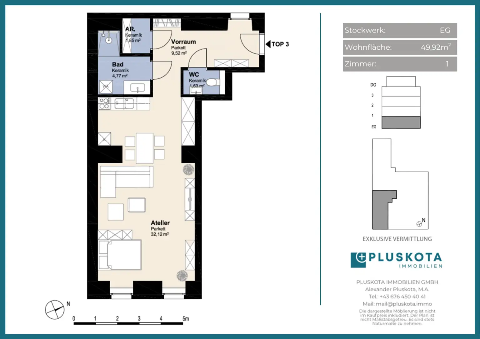 charmanter Altbau-Atelierflair