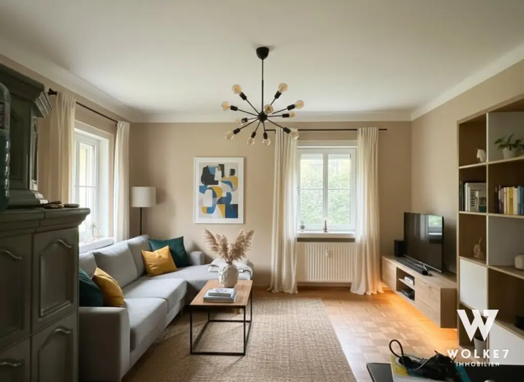 Ruhige 3-Zimmer-Gartenwohnung mit ca. 70 m² Eigengarten & viel Potenzial in 1170 Wien I Nähe Schwarzenbergpark & Marswiese