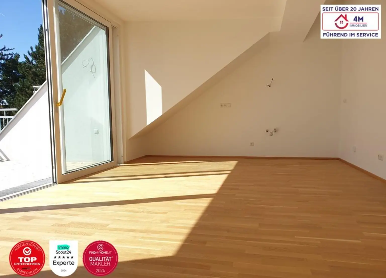 Moderne 3er-WG im Dachgeschoss mit Terrasse in Meidling