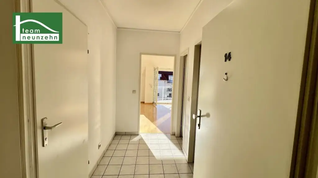 Charmante DG Wohnung, 52m² in Baden, bei LKH – Balkon & großer Keller mit ca. 14m² - nur 198.000€! (Kfz-Stellplatz extra)