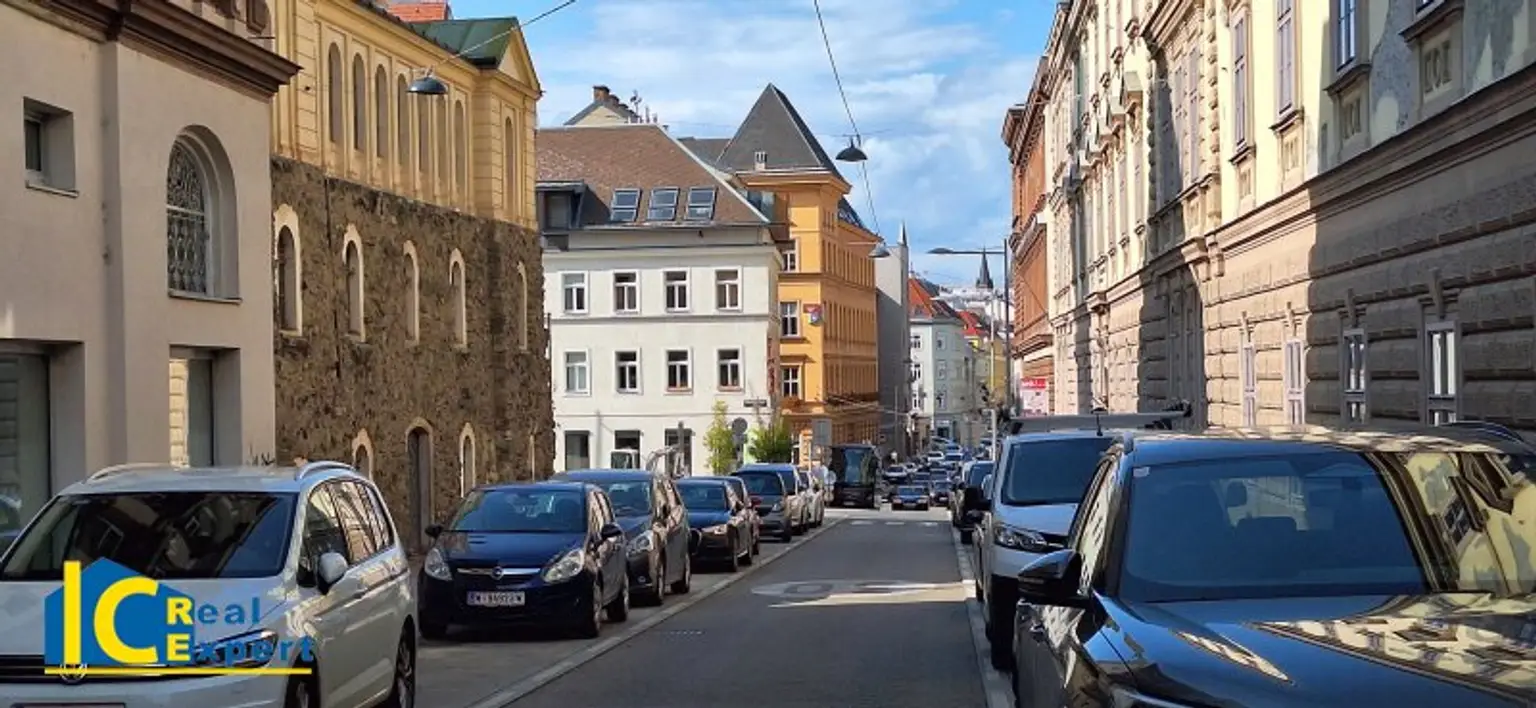 Blick zur Hernalser Hauptstraße