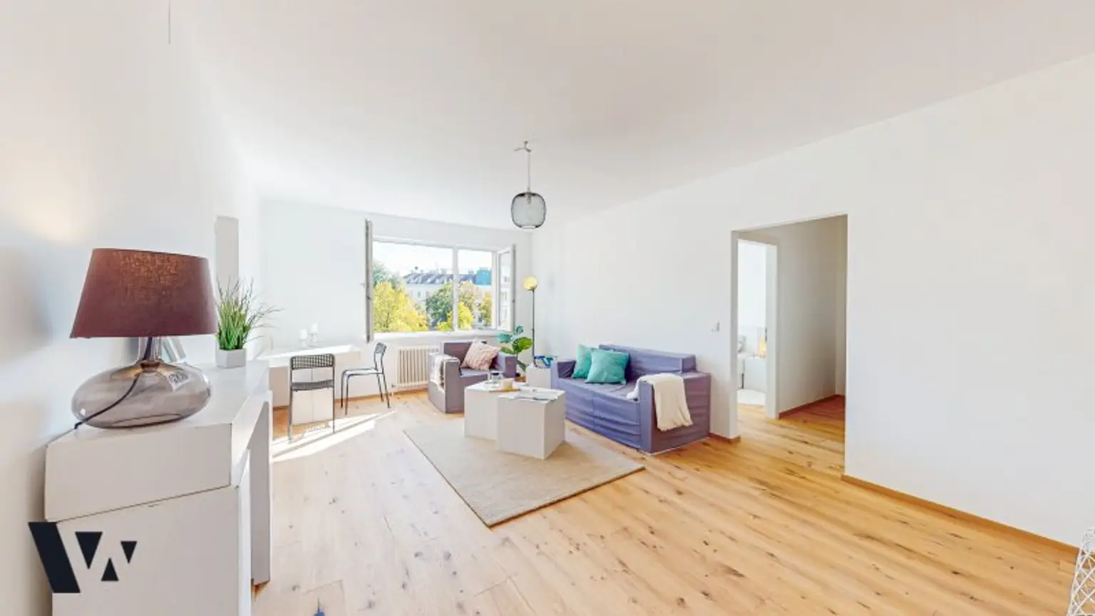 PARKBLICK AM HUNDSTURM | NEU RENOVIERTE 3-ZIMMERWOHNUNG MIT PARKPLATZ