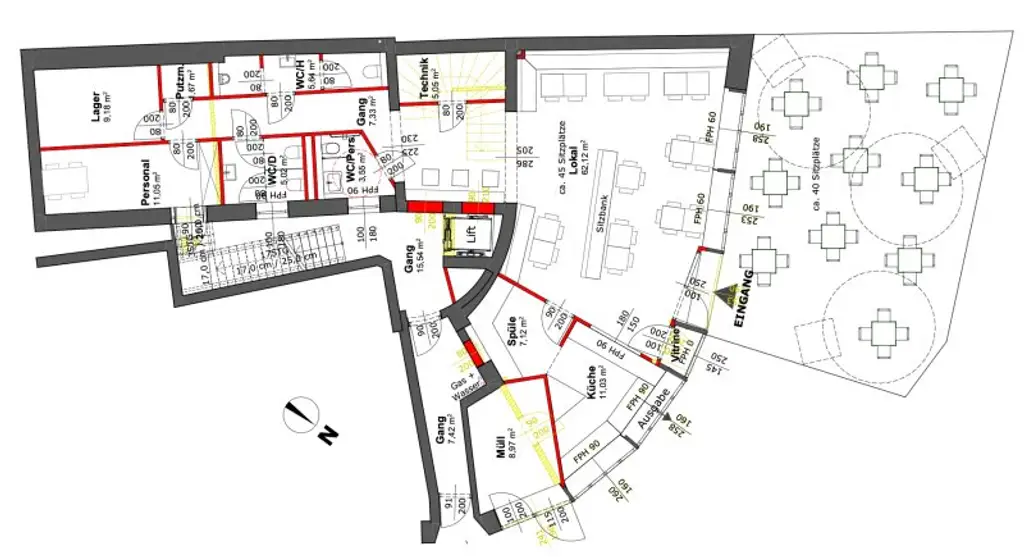 Erdgeschoss (Entwurf)