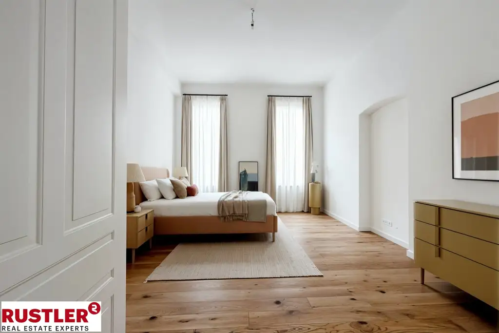 Wohnen oder Arbeiten – diese stilvolle Altbauwohnung bietet Beides!