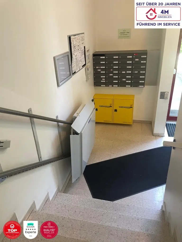 Helle 3-Zimmer-Wohnung mit Loggia & barrierefreundlichem Zugang in 1230 Wien