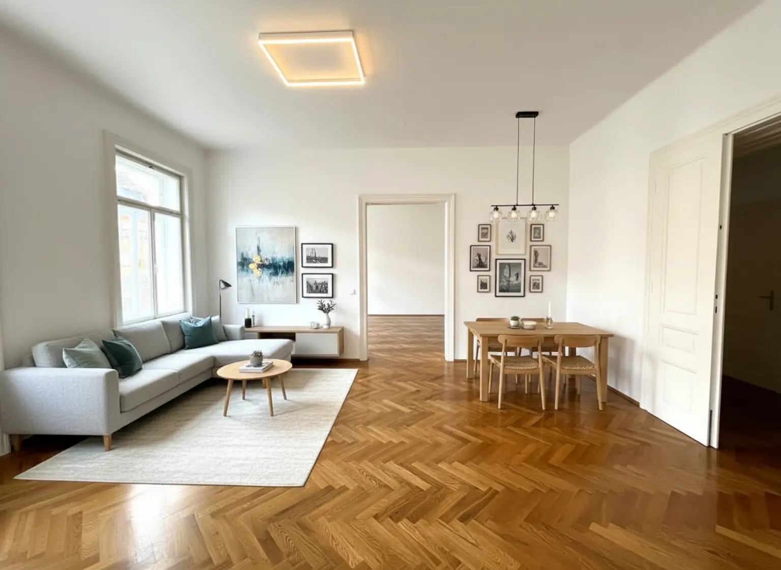 UNBEFRISTET und RENOVIERT: Wohnen in Bestlage in einer 4-Zimmer Altbauwohnung