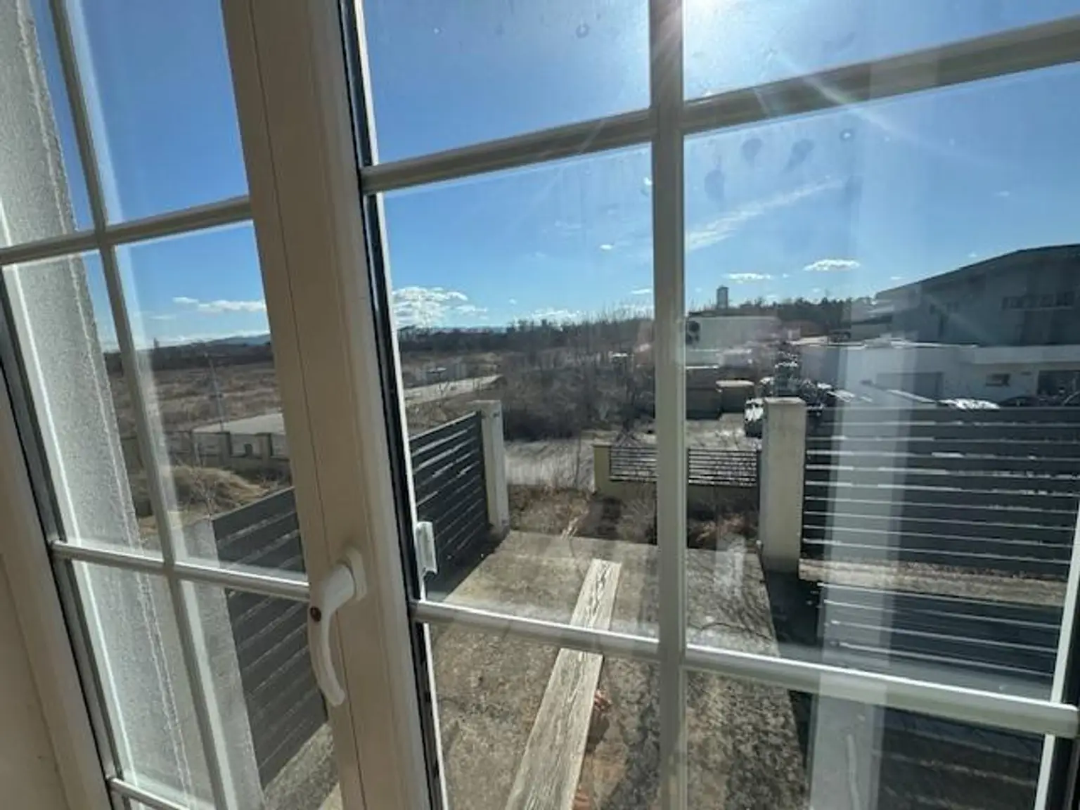 Blick auf die Terrasse