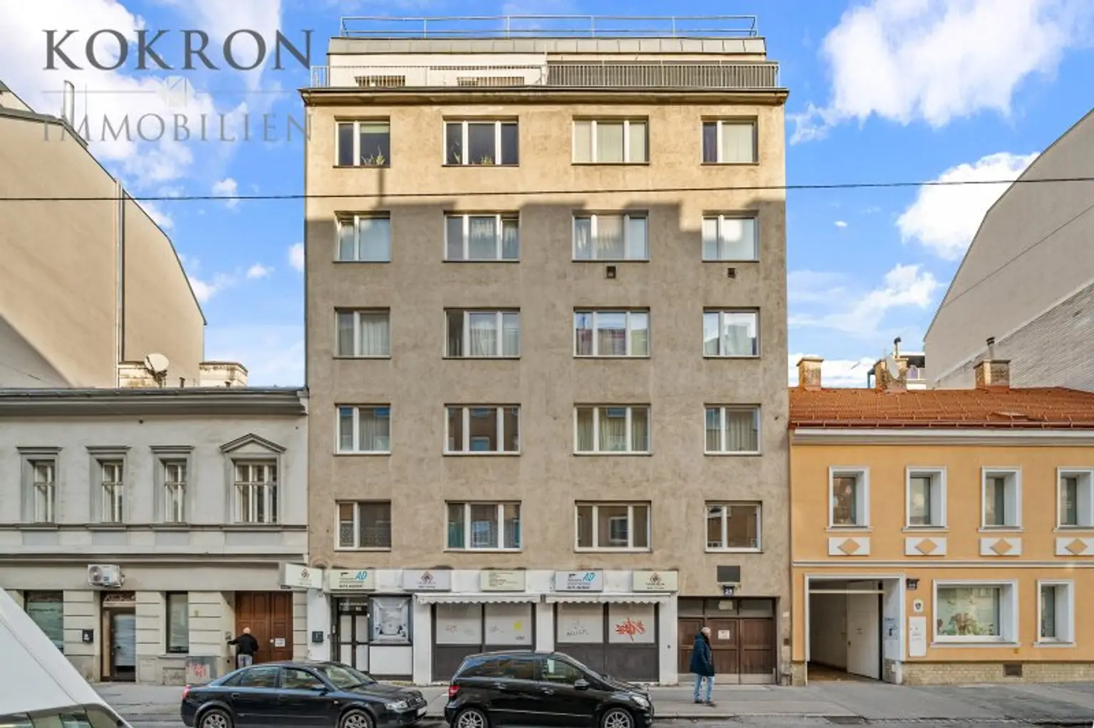 Hausansicht (Wohnung im 2. Liftstock)