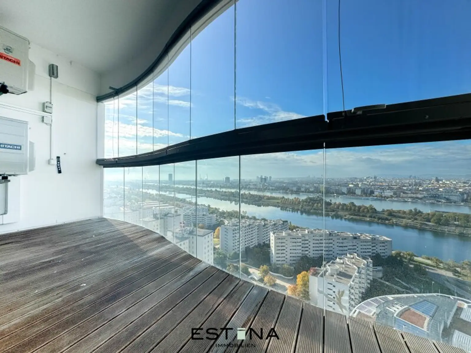 Wohnen am Wasser mit Blick zum Stephansdom - provisionsfrei